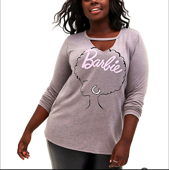 Torrid Afro Barbie Long Sleeve Tee